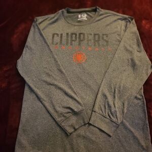 Los Angeles Clippers Long Sleeve Shirt. Mens XL. Excellent Condition.